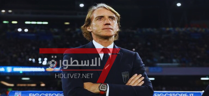 روبرتو مانشيني يتولى تدريب المنتخب السعودي الاسطورة لبث المباريات